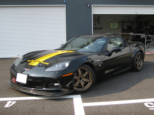 CORVETTE Z06 with Rays TE37