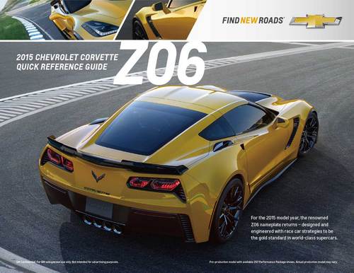 corvette c7 z06 catalogue